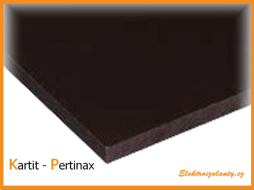 KARTIT, Pertinax HP2061 deska 12 x 250 x 250 mm 